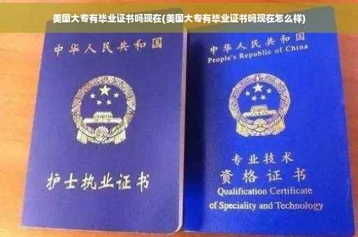 美国大专有毕业证书吗现在(美国大专有毕业证书吗现在怎么样)