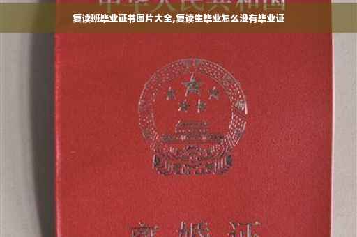 复读班毕业证书图片大全,复读生毕业怎么没有毕业证