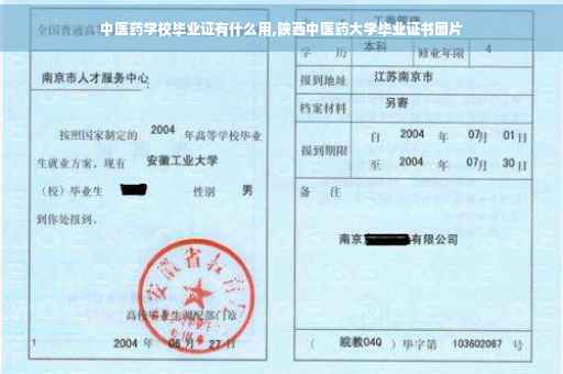 中医药学校毕业证有什么用,陕西中医药大学毕业证书图片 中医药学校毕业证有什么用,陕西中医药大学毕业证书图片
