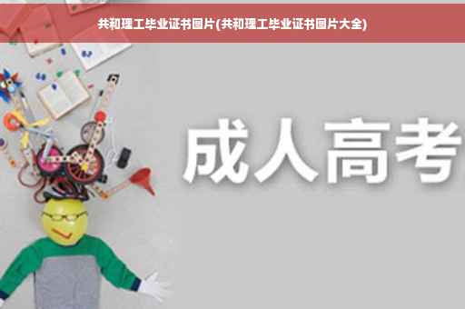 共和理工毕业证书图片(共和理工毕业证书图片大全)