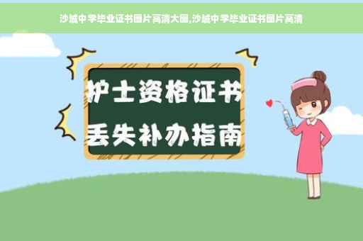 沙城中学毕业证书图片高清大图,沙城中学毕业证书图片高清
