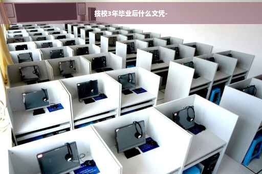 技校3年毕业后什么文凭-