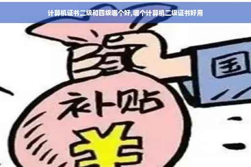 计算机证书二级和四级哪个好,哪个计算机二级证书好用