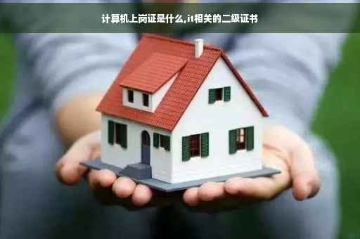 计算机上岗证是什么,it相关的二级证书