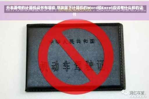 升本要考的计算机证书有哪些,想发展下计算机的Word和Excel应该考什么样的证书