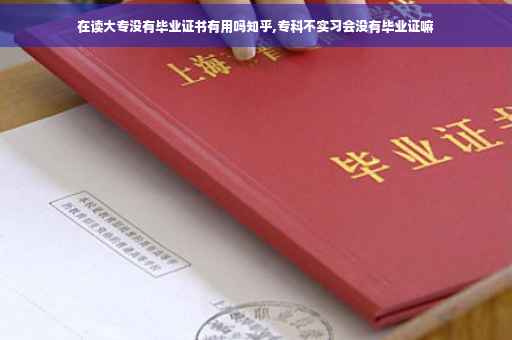 在读大专没有毕业证书有用吗知乎,专科不实习会没有毕业证嘛