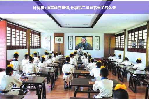计算机c语言证书查询,计算机二级证书丢了怎么查