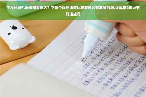 学习计算机语言需要多久？学哪个程序语言比较容易又有发展前途,计算机2级证书能速成吗