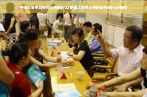 护理大专生要考的证书是什么(护理大专生要考的证书是什么样的)