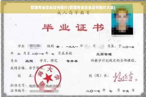 管理专业毕业证书图片(管理专业毕业证书图片大全)