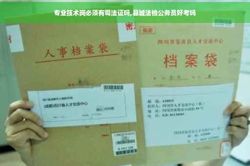 专业技术岗必须有司法证吗,县城法检公务员好考吗