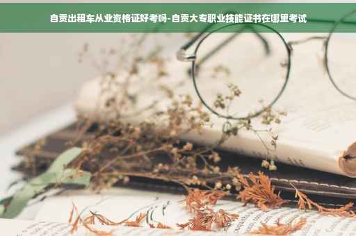 自贡出租车从业资格证好考吗-自贡大专职业技能证书在哪里考试