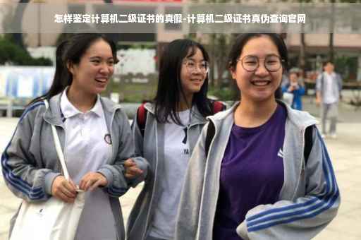 怎样鉴定计算机二级证书的真假-计算机二级证书真伪查询官网
