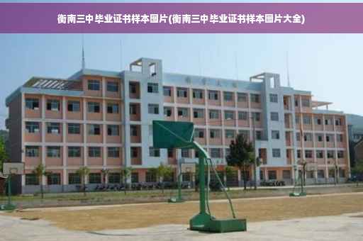 衡南三中毕业证书样本图片(衡南三中毕业证书样本图片大全)
