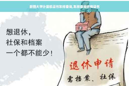 新疆大学计算机证书怎样查询,怎样查询资格证书