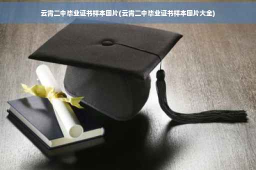 云霄二中毕业证书样本图片(云霄二中毕业证书样本图片大全)