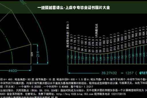 一纸倾城靠谱么-上虞中专毕业证书图片大全
