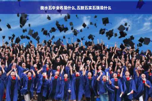 衡水五中全名是什么,五新五实五强是什么