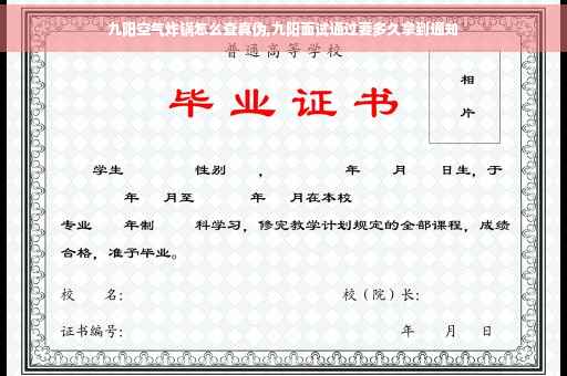 九阳空气炸锅怎么查真伪,九阳面试通过要多久拿到通知