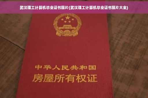 武汉理工计算机毕业证书图片(武汉理工计算机毕业证书图片大全)