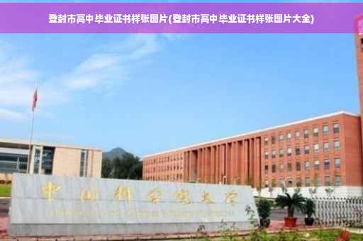 登封市高中毕业证书样张图片(登封市高中毕业证书样张图片大全)