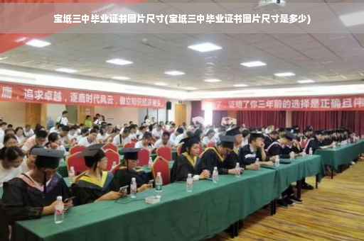 宝坻三中毕业证书图片尺寸(宝坻三中毕业证书图片尺寸是多少)