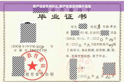 助产证全名叫什么,助产毕业证书图片高清