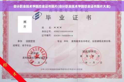 会计职业技术学院毕业证书图片(会计职业技术学院毕业证书图片大全)