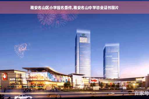 雅安名山区小学报名条件,雅安名山中学毕业证书图片