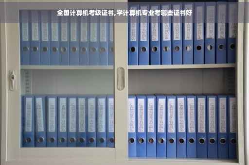 全国计算机考级证书,学计算机专业考哪些证书好