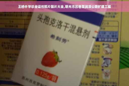 王桥中学毕业证书照片图片大全,明光市苏巷至涧溪公路扩建工程