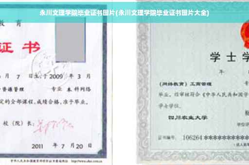永川文理学院毕业证书图片(永川文理学院毕业证书图片大全)