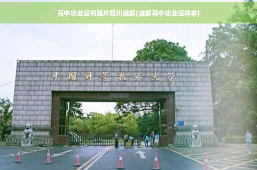 高中毕业证书图片四川成都(成都高中毕业证样本)