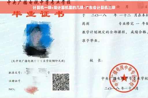 计算机一级c是计算机里的几级-广东省计算机三级