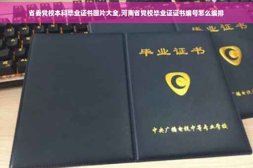 省委党校本科毕业证书图片大全,河南省党校毕业证证书编号怎么编排