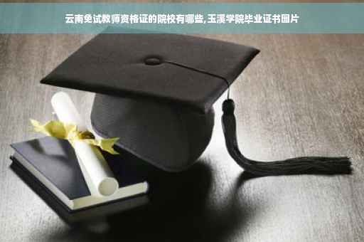 云南免试教师资格证的院校有哪些,玉溪学院毕业证书图片