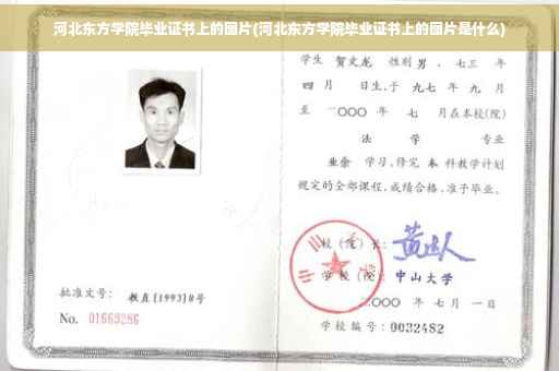 河北东方学院毕业证书上的图片(河北东方学院毕业证书上的图片是什么)