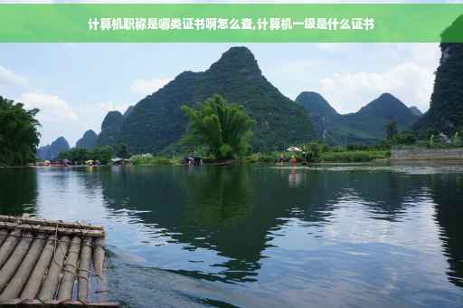 计算机职称是哪类证书啊怎么查,计算机一级是什么证书 计算机职称是哪类证书啊怎么查,计算机一级是什么证书