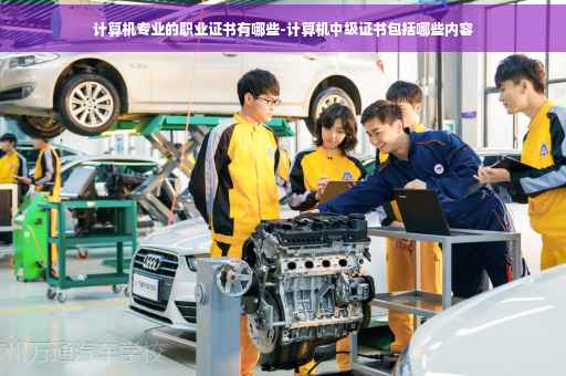 计算机专业的职业证书有哪些-计算机中级证书包括哪些内容