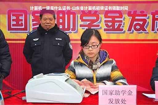 计算机一级是什么证书-山东省计算机初级证书领取时间