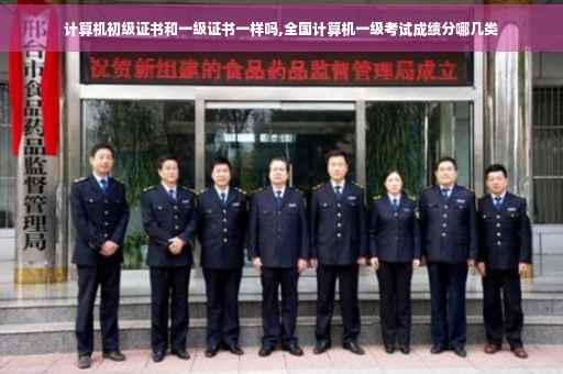 计算机初级证书和一级证书一样吗,全国计算机一级考试成绩分哪几类