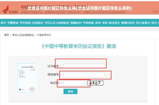 毕业证书图片复印件怎么弄(毕业证书图片复印件怎么弄的) 毕业证书图片复印件怎么弄(毕业证书图片复印件怎么弄的)