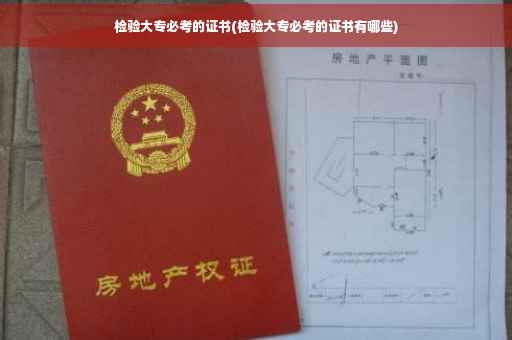 检验大专必考的证书(检验大专必考的证书有哪些)