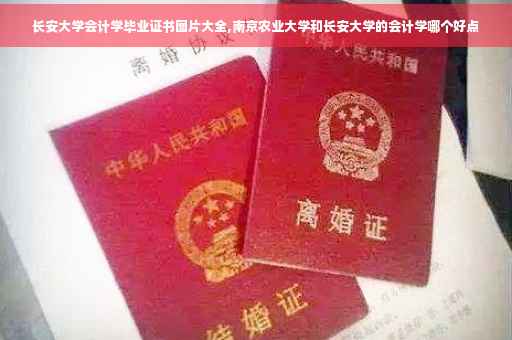 长安大学会计学毕业证书图片大全,南京农业大学和长安大学的会计学哪个好点