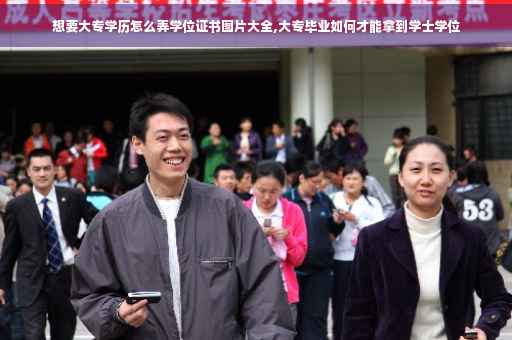 想要大专学历怎么弄学位证书图片大全,大专毕业如何才能拿到学士学位