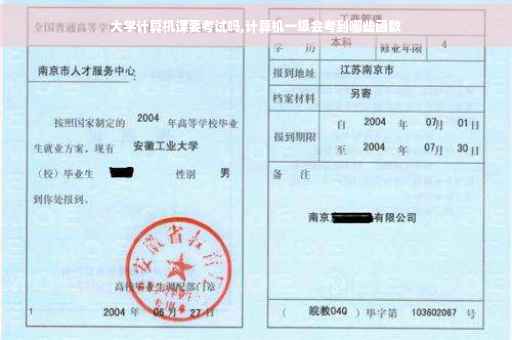 大学计算机课要考试吗,计算机一级会考到哪些函数