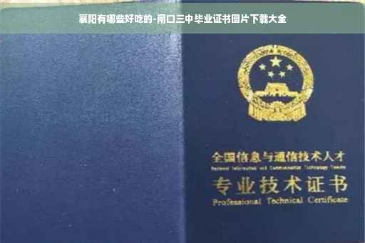 襄阳有哪些好吃的-闸口三中毕业证书图片下载大全