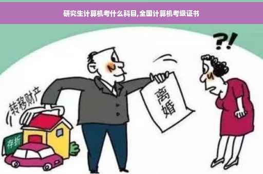 研究生计算机考什么科目,全国计算机考级证书