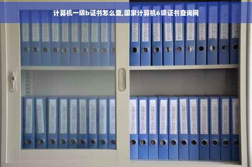 计算机一级b证书怎么查,国家计算机6级证书查询网