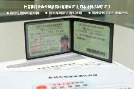 计算机行业含金量最高的有哪些证书,日本计算机就职证书